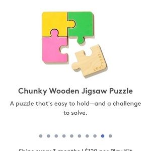 Lovevery chunky jigsaw puzzle